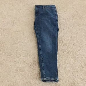 Madewell 10” High Rise Skinny jeans